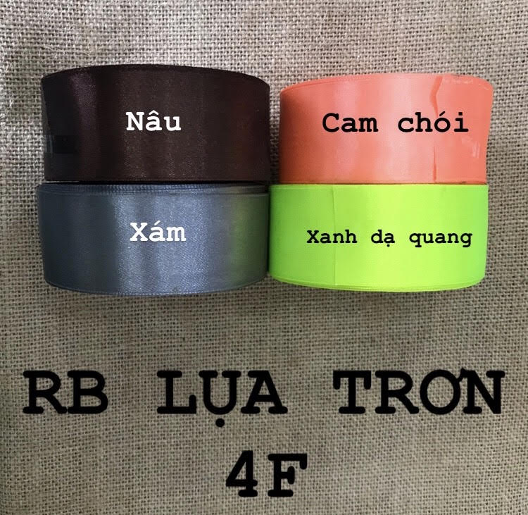 [HCM]RUY BĂNG LỤA TRƠN 4F