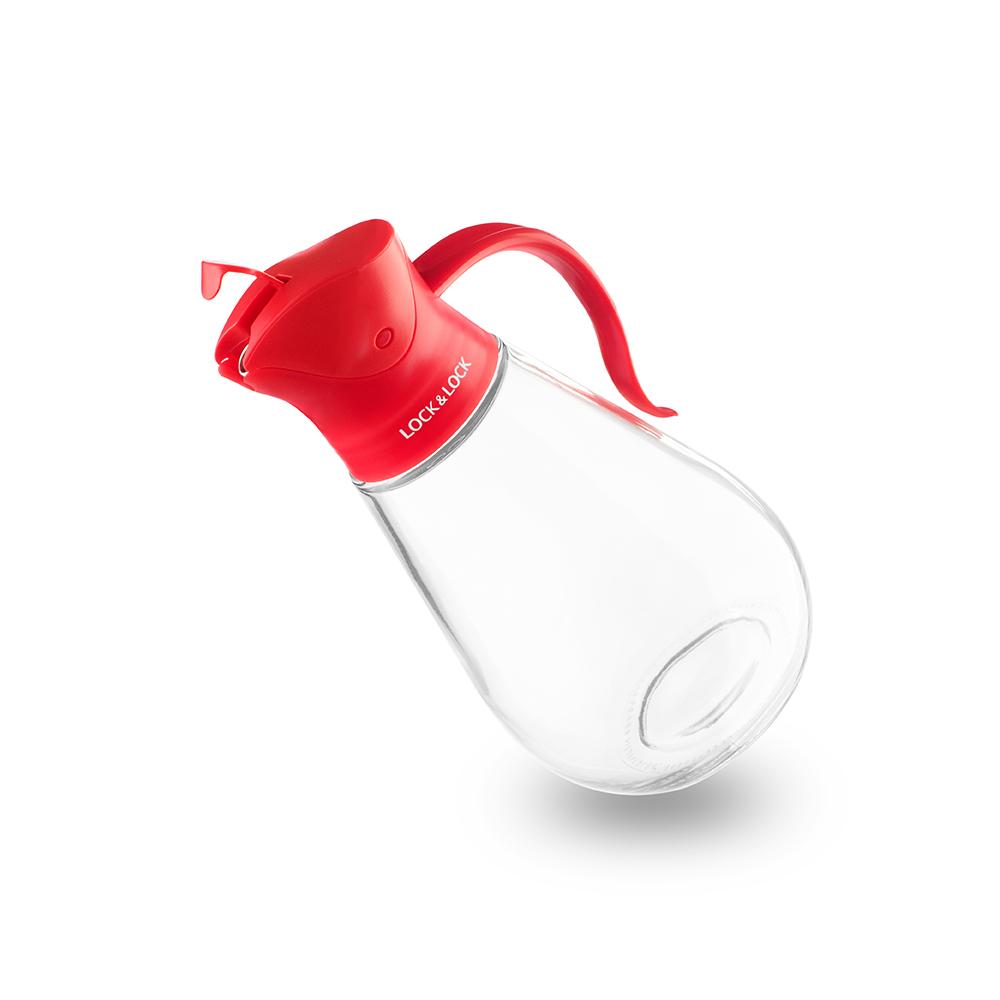 CKO101 - Bình Đựng Dầu thủy tinh với Nắp Mở Tự Động Lock&Lock 550ml Hàng chính hãng - Giới hạn 5 sản phẩm/khách hàn