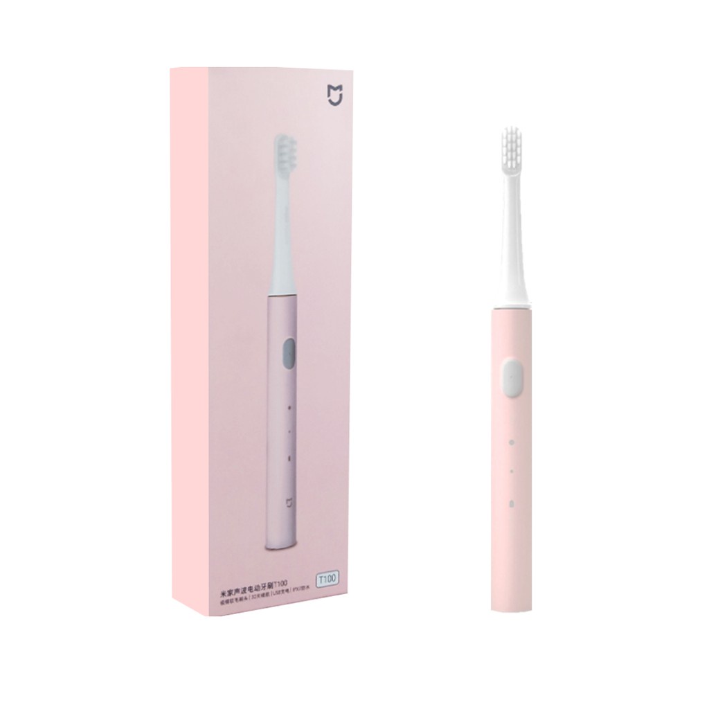 Bàn chải điện xiaomi mijia t100 -màu hồng