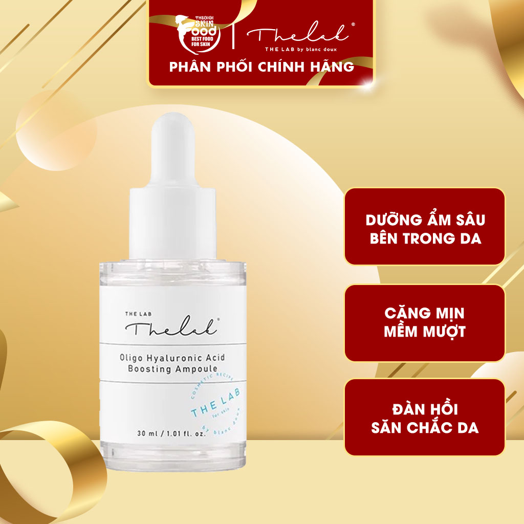 Tinh Chất Dưỡng Ẩm Chuyên Sâu The Lab Oligo Hyaluronic Acid Boosting Ampoule 30ml