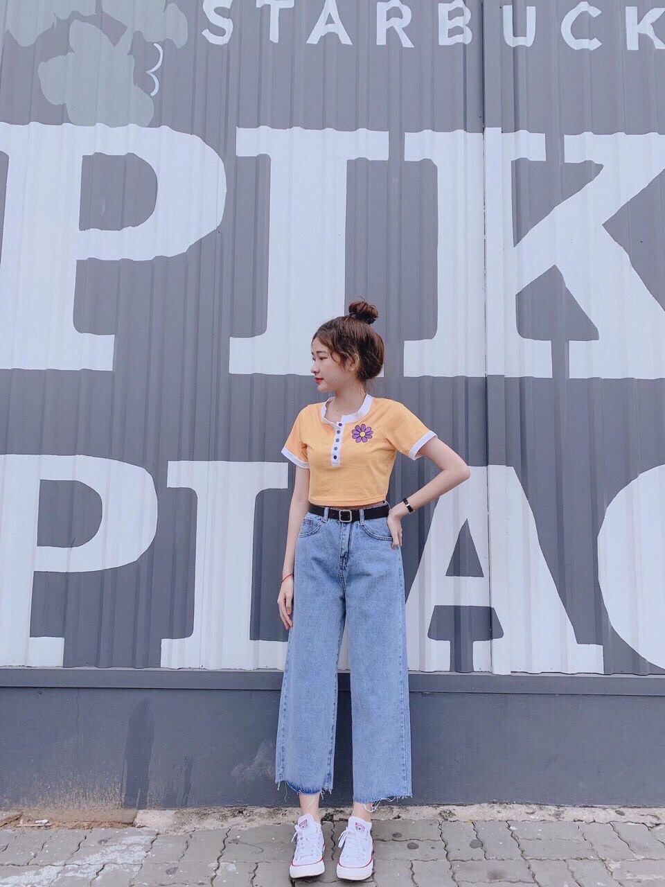 [HCM]QUẦN BAGGY JEAN NỮ ỐNG RỘNG MẪU MỚI BINSTORE BT881