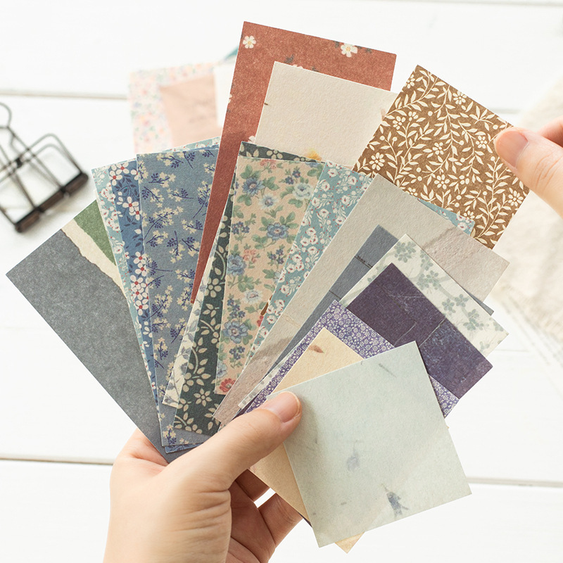 [HCM]Set 60 giấy nền trang trí sổ (Hàng có sẵn)