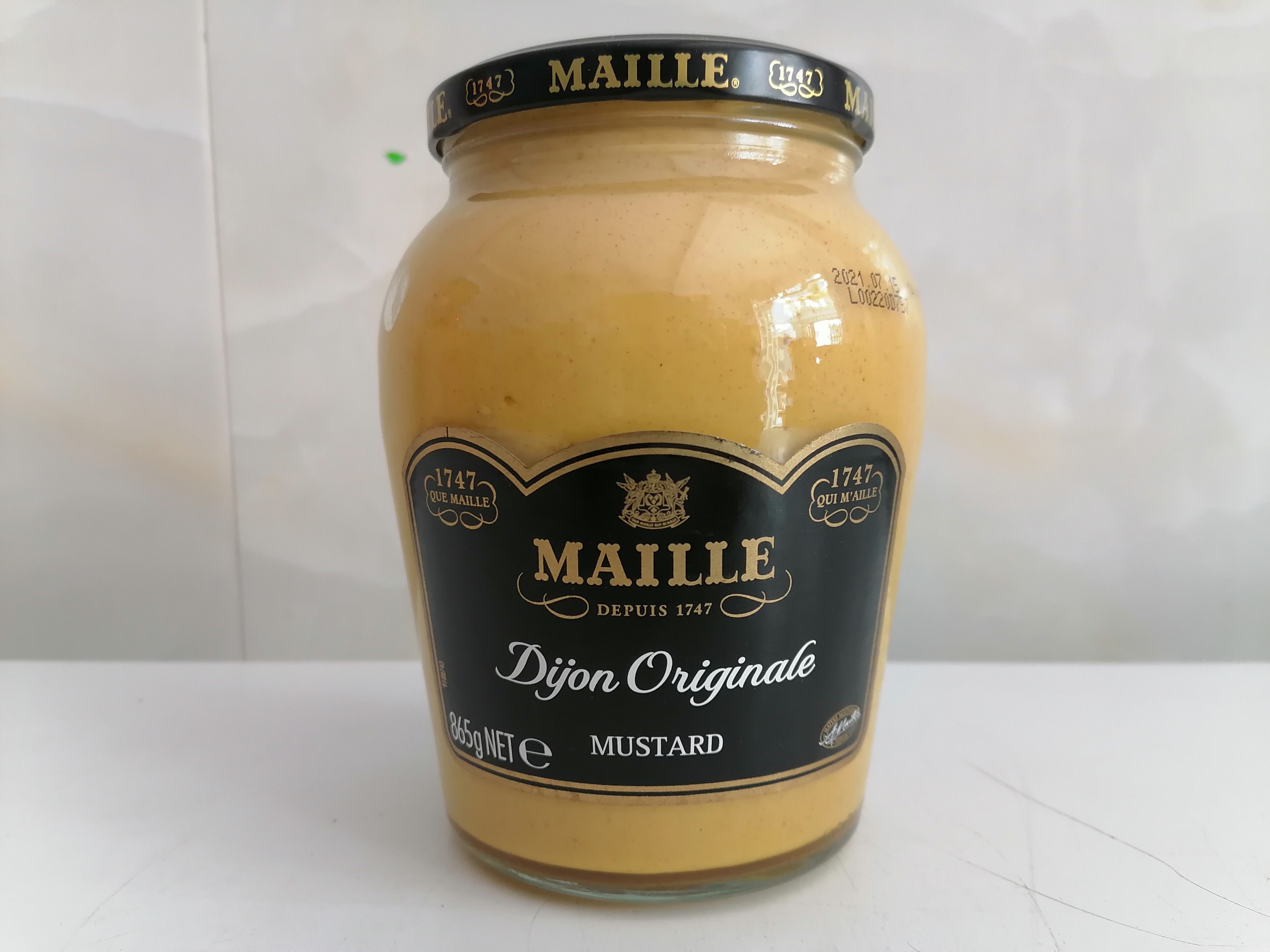 LỌ LỚN 865g MỊN MÙ TẠT VÀNG France MAILLE Dijon Originale Mustard anm-hk