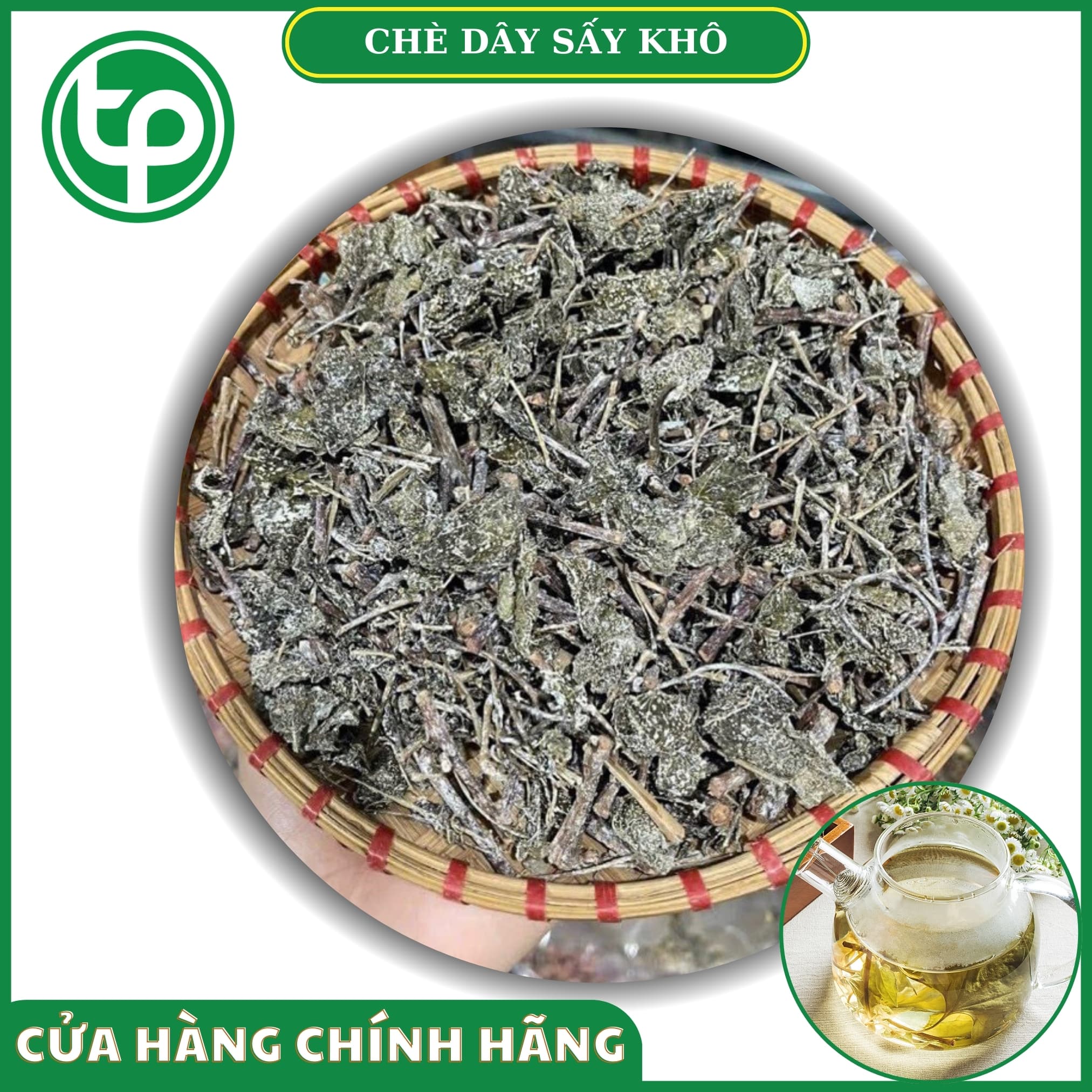 Chè dây trị dạ dày 500g - Thảo Dược Tấn Phát - Hàng sạch khô cao cấp