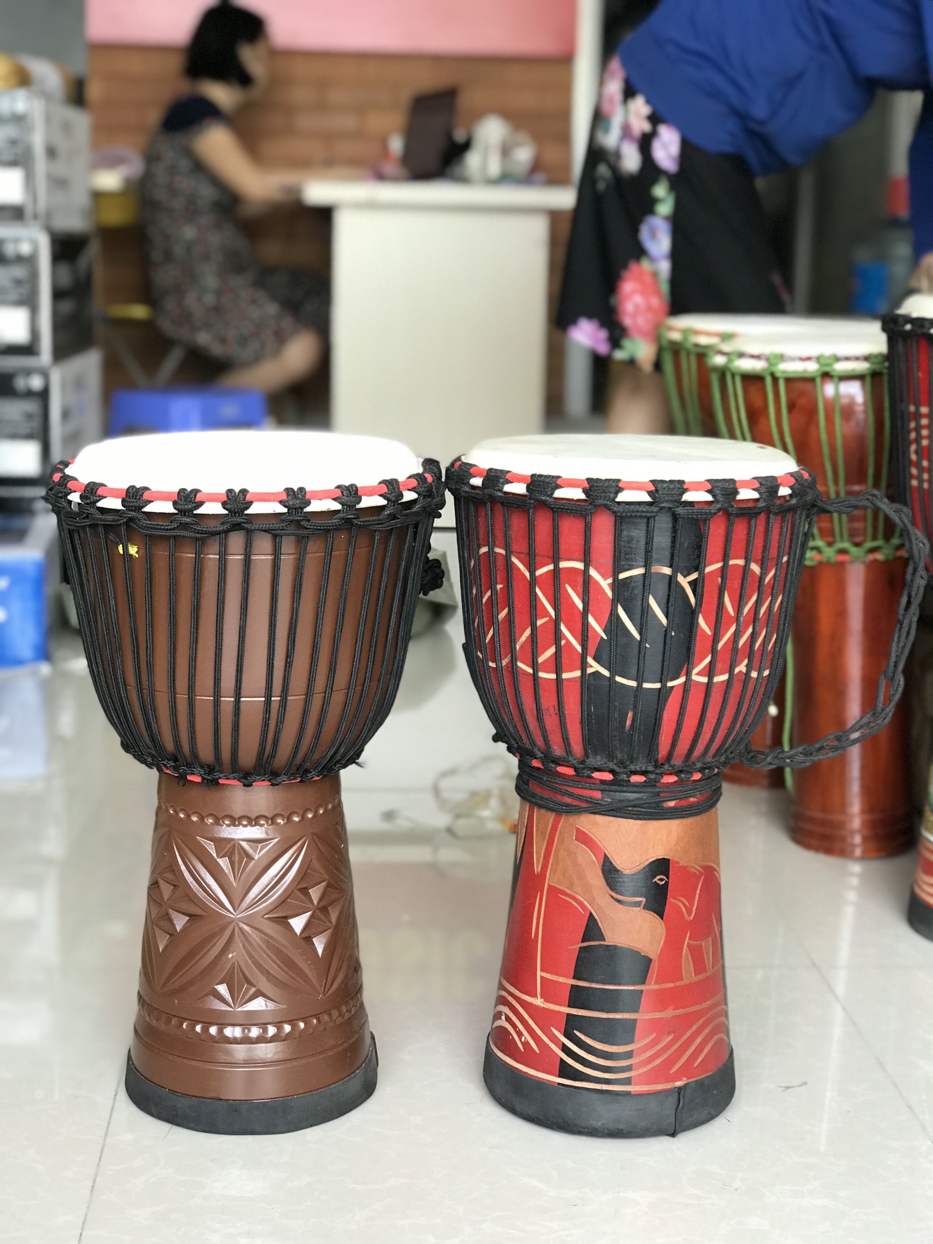 Bán trống Djembe kéo dây giá rẻ