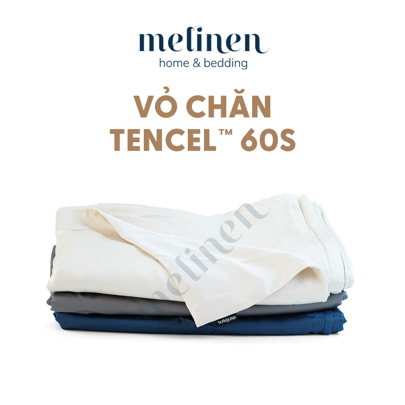 Vỏ Chăn Lụa Tencel 60s Melinen 2m2 x 2m (nhiều màu)