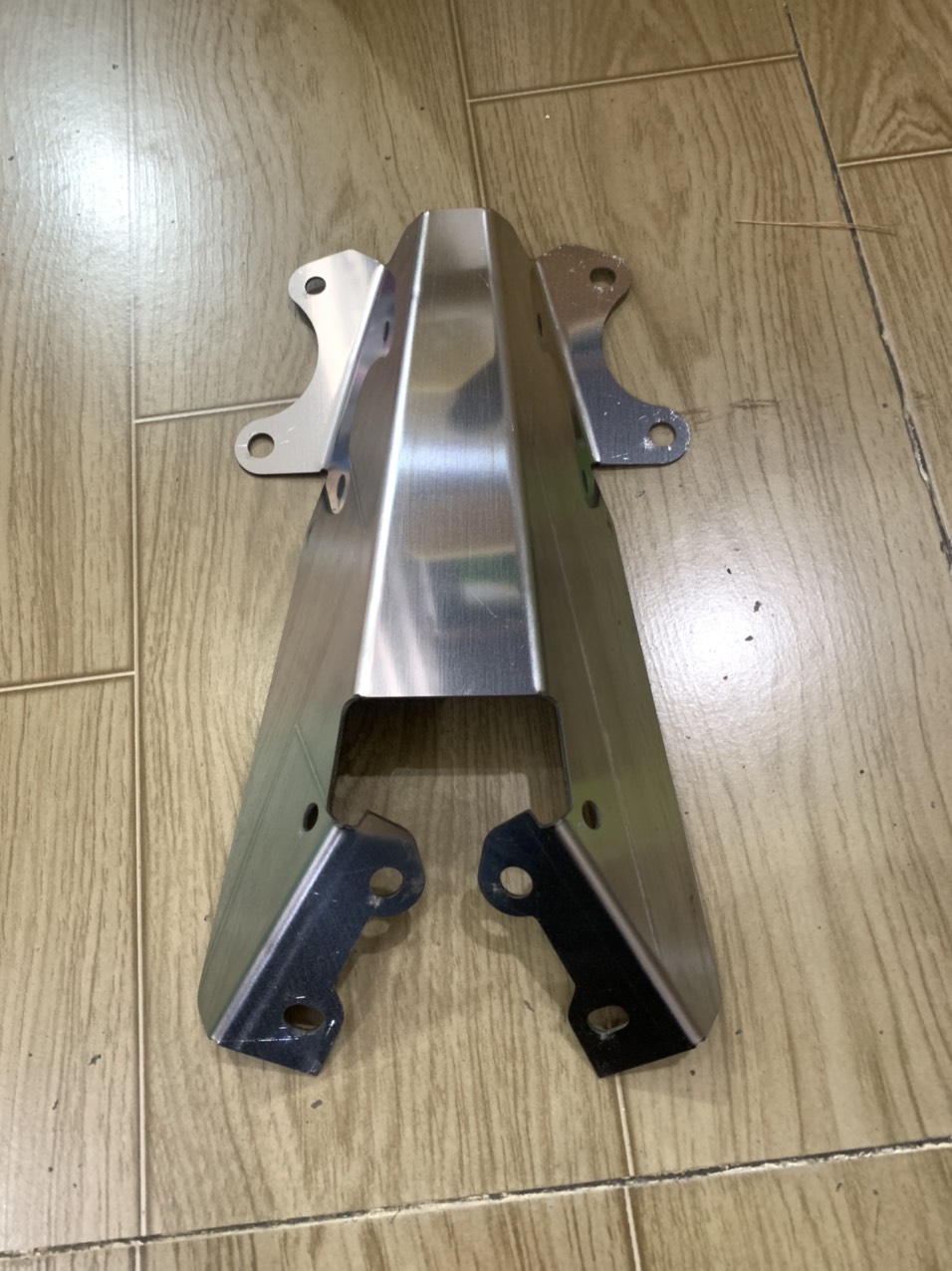Ốp dè sau xe exciter 150 inox