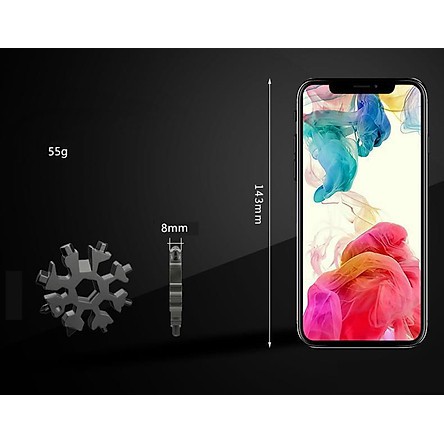 [HCM]Móc Treo Chìa Khóa 18In1 Nhỏ Gọn