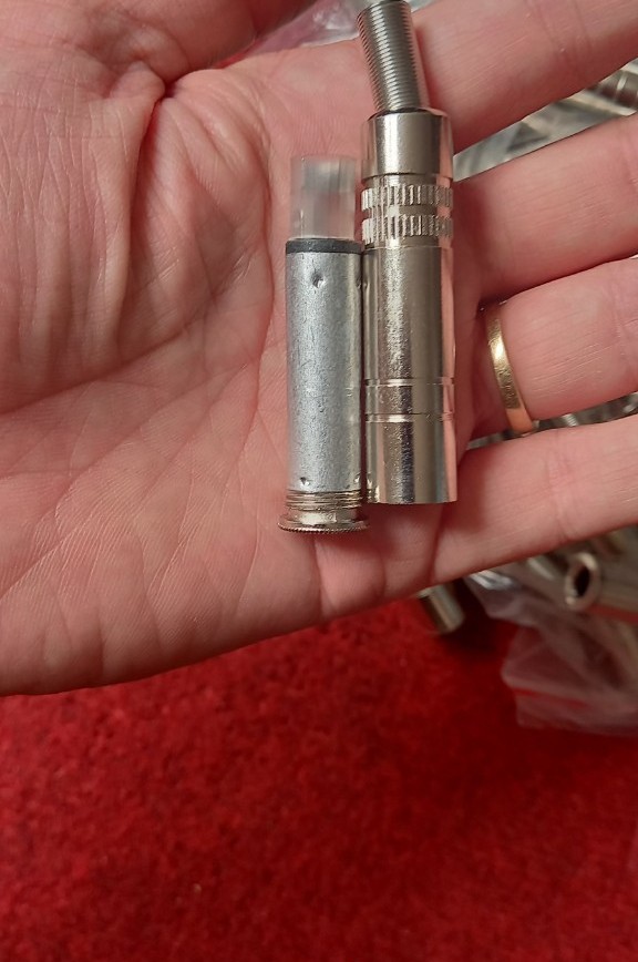 Jack 6 ly 6.5mm cái tự hàn  Stereo/mono
