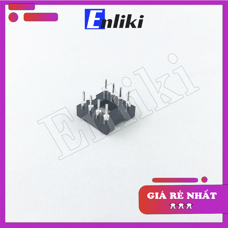 Đế IC DIP-8 Loại Tròn 8 Chân