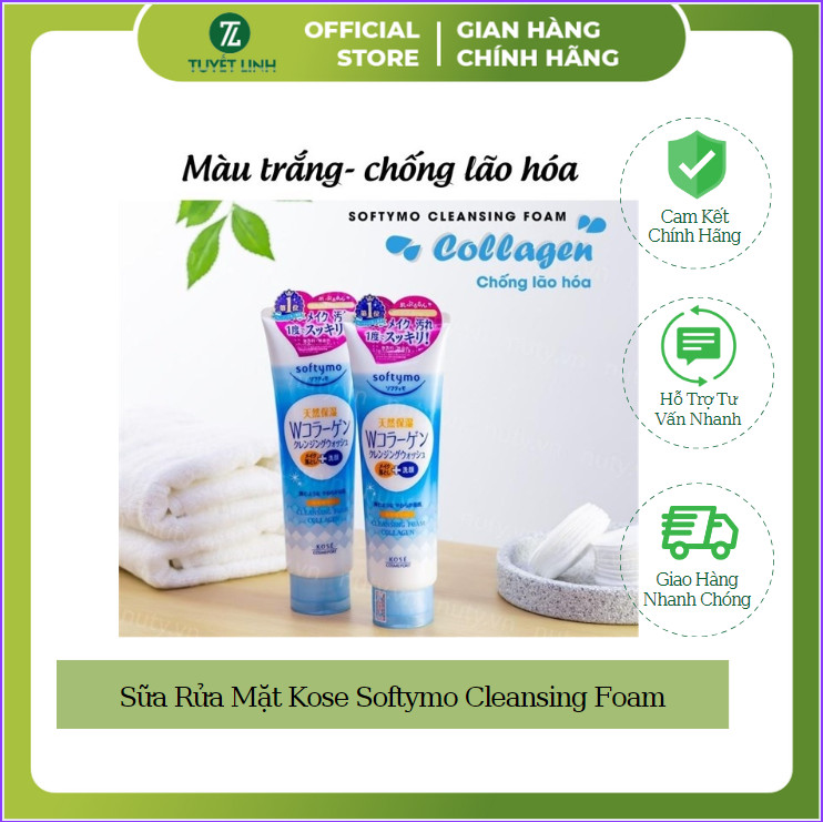 Sữa Rửa Mặt Kose Softymo Cleansing Foam