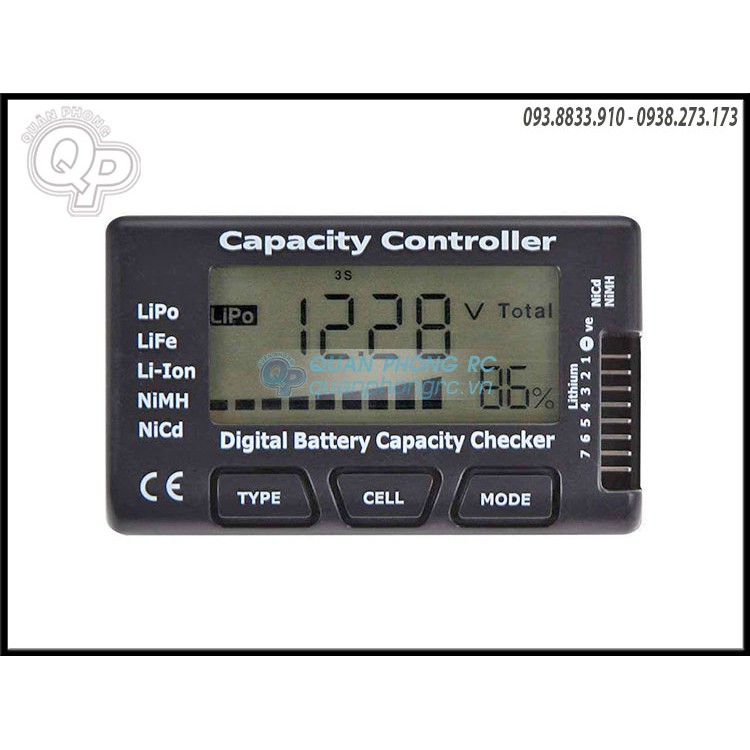 Máy kiểm tra pin CellMeter-7 Battery Capacity Checker Tester