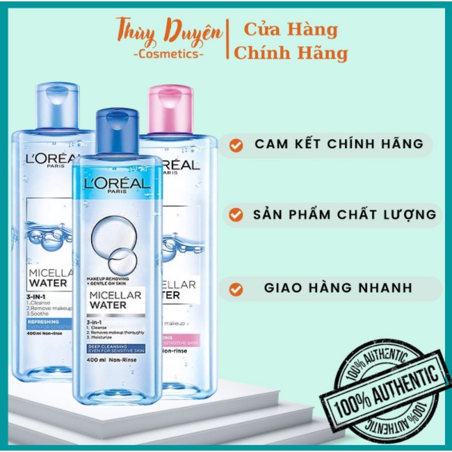 Nước Tẩy Trang Loreal - LOreal Paris 3-In-1 Micellar Water