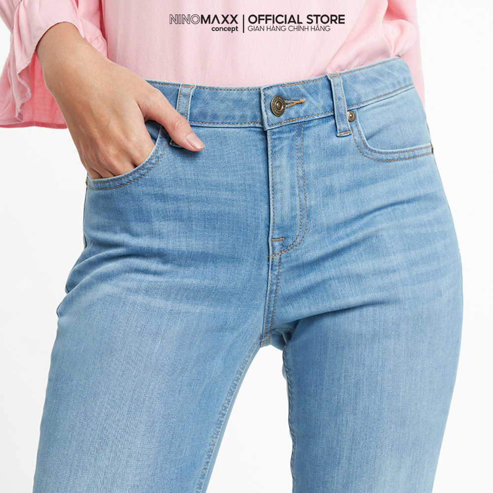 N&M Quần jean Basic Nữ dài cotton 2203048