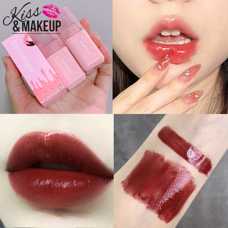 Son bóng DAIMANPU mịn lì mềm môi lâu trôi SON48