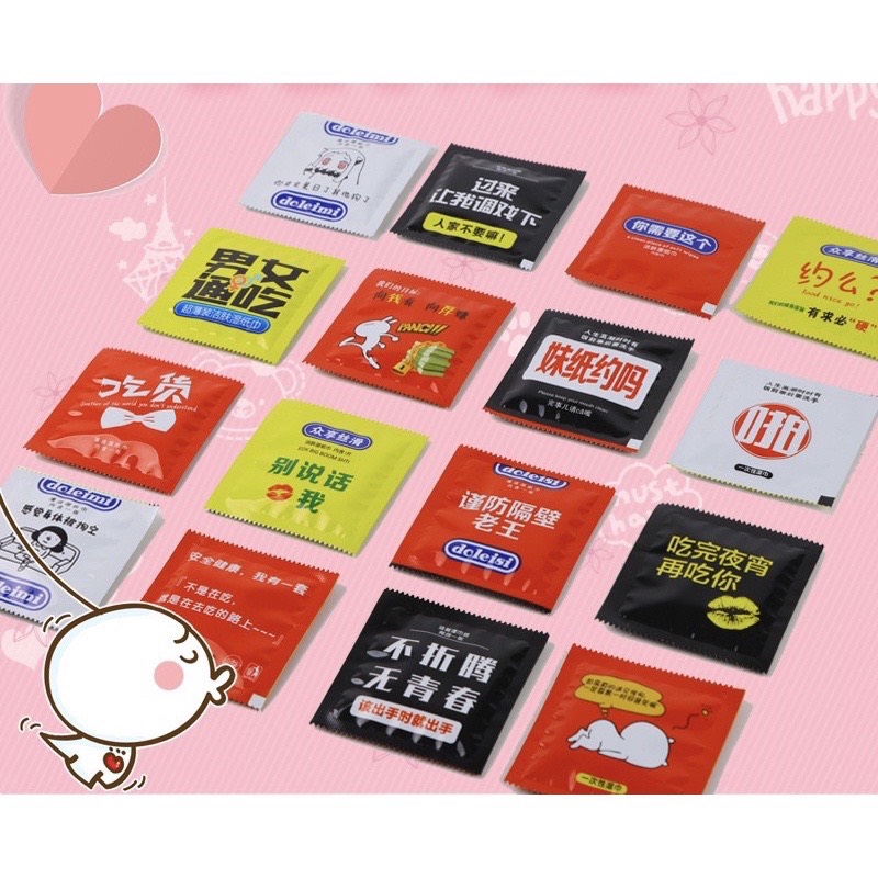 Combo 10 Khăn Giấy Ướt Dạng Gói Mini Kiểu Dáng BCS