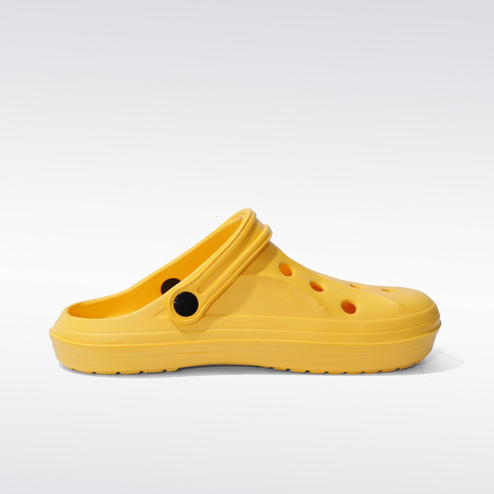 Dép cross nam nữ S'cool - Basic Eva clog 4 - màu vàng