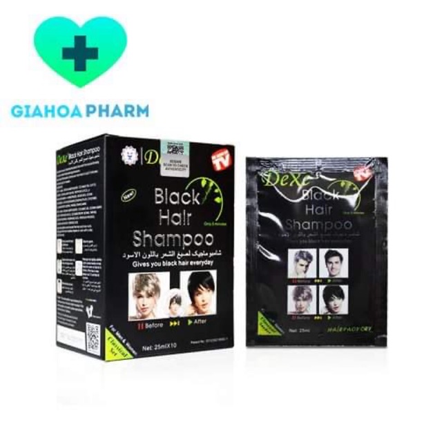 [HCM]Dầu gội nhuộm tóc DEXE (Đen)