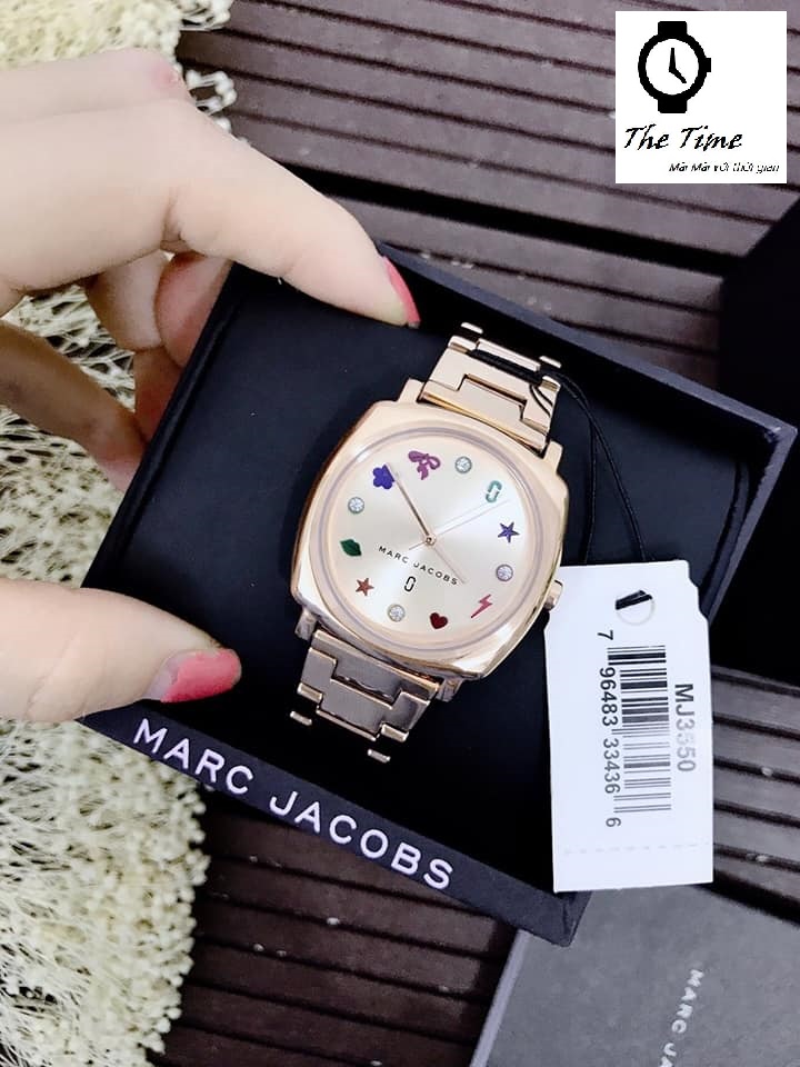 Đồng hồ nữ MARC JACOBS #MJ35 case 34mm.5ATM