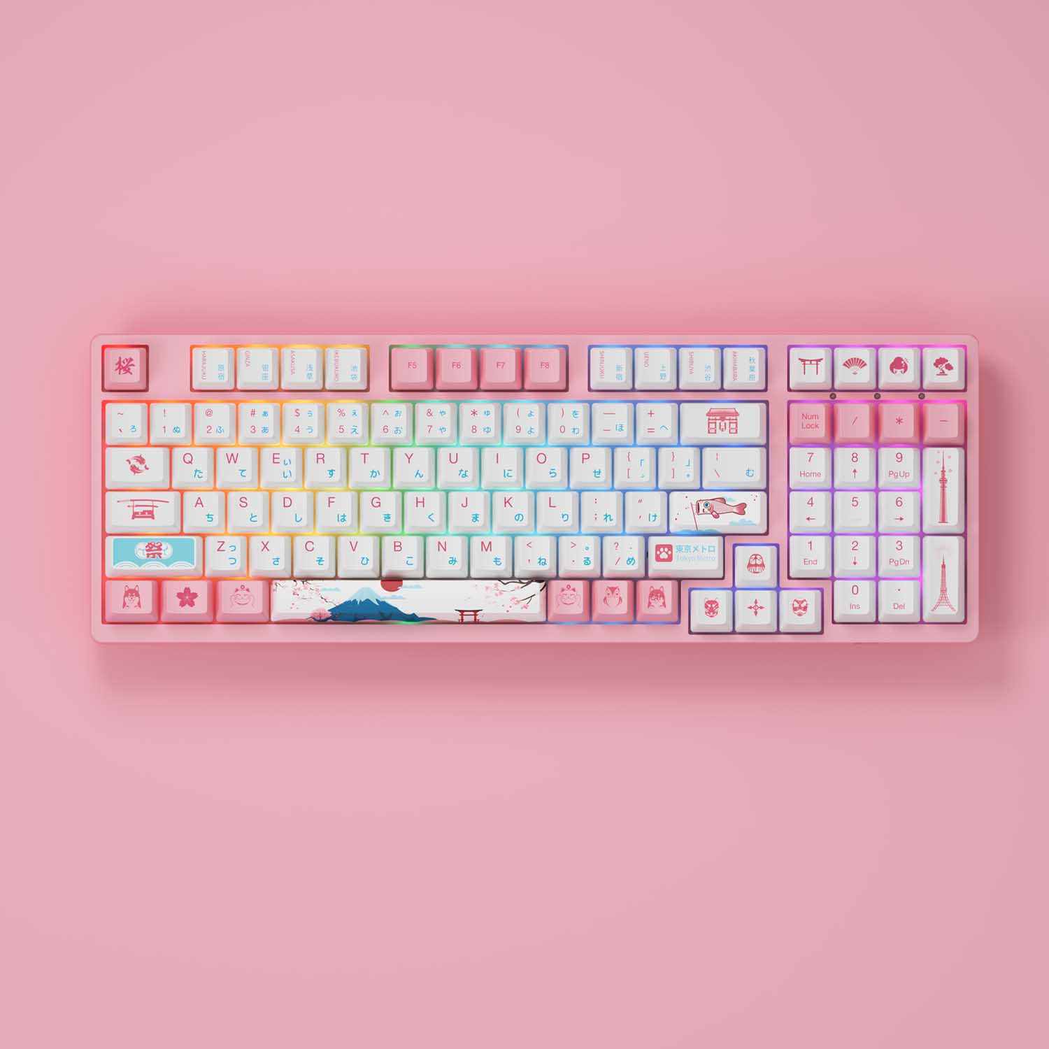 Akko World Tour Tokyo R2 3098B Mechanical Keyboard