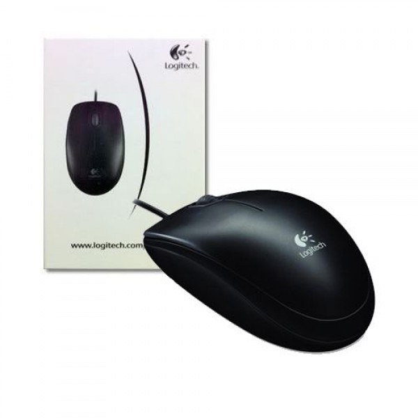 Chuột quang có dây Logitech B100