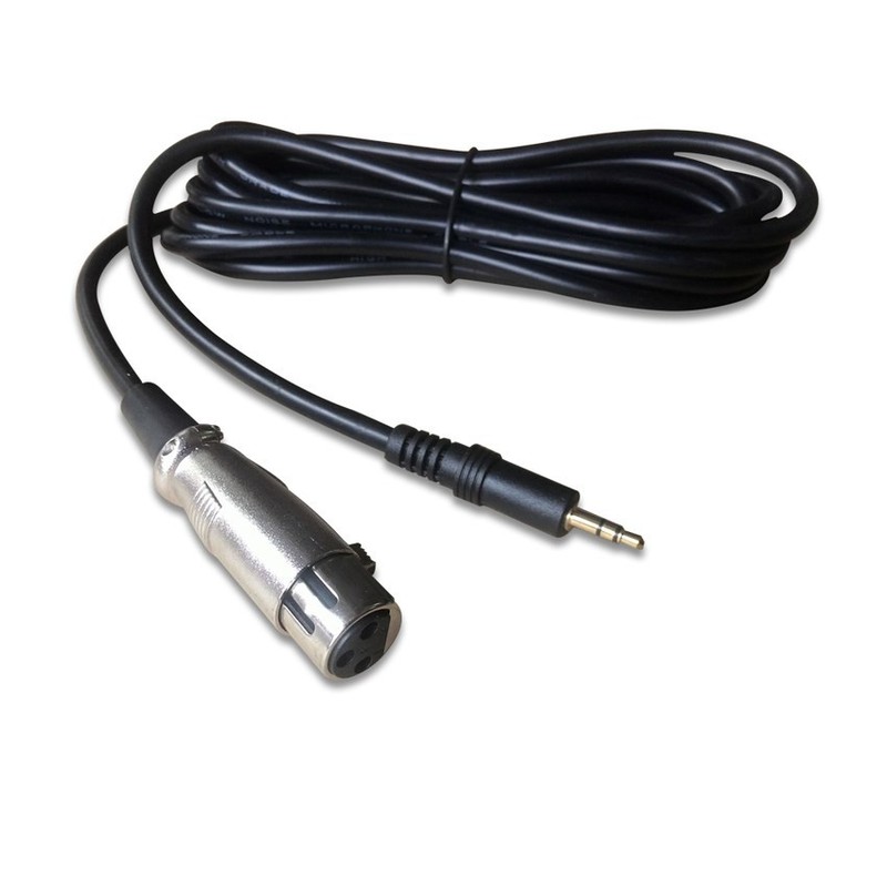 [HCM]Dây jack 3.5mm ra Canon cái dùng cho micro thu âm