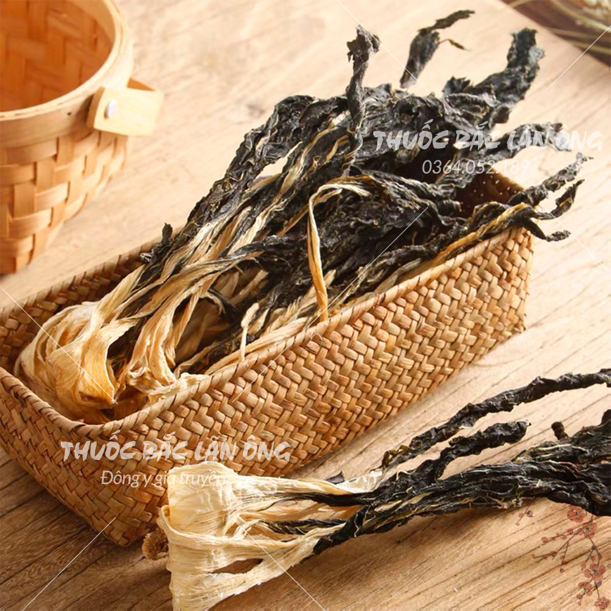 Củ cải bẹ trắng khô 100g (Hầm canh, xào, muối dưa)