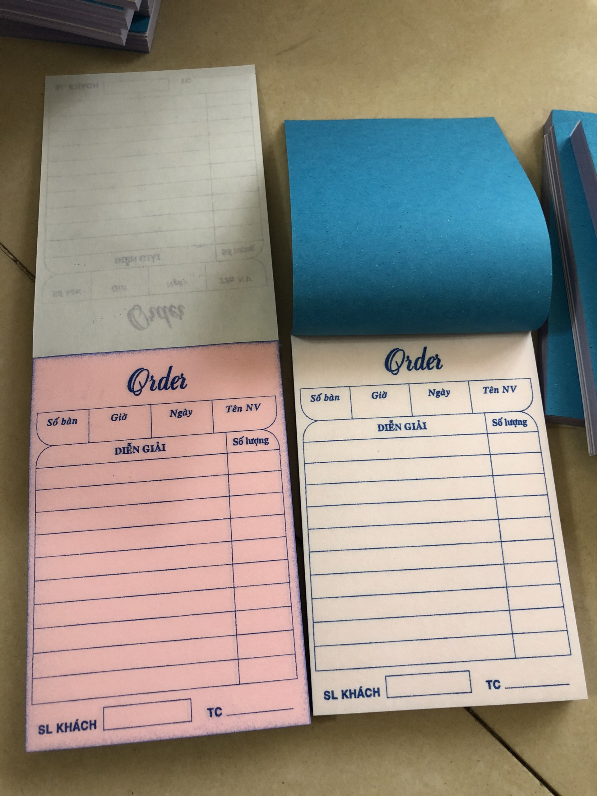Oder 2 contacts (7x10) for restaurant, pub, etc. nice paper