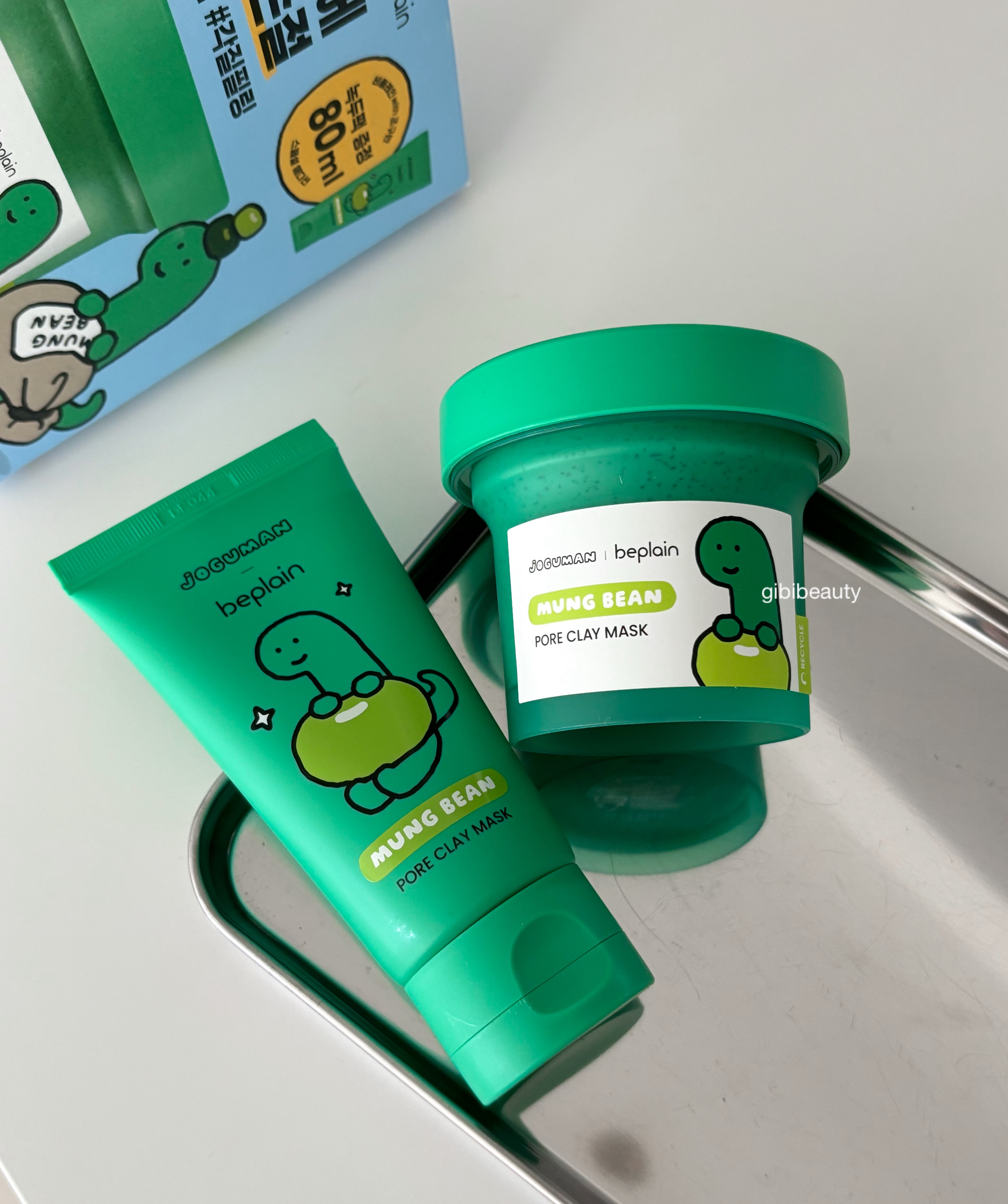 Mặt nạ đất sét BEPLAIN Mung Bean Pore Clay Mask 120ml