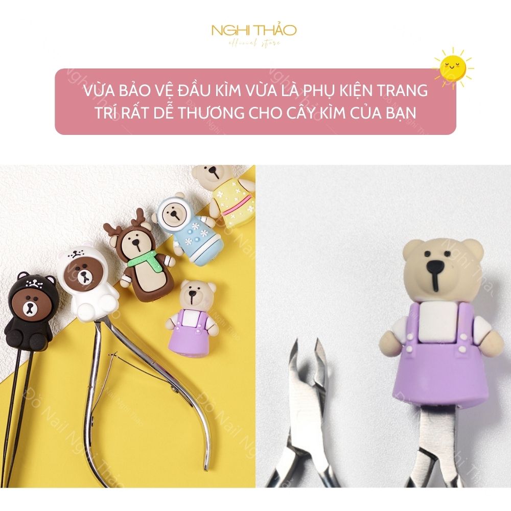 Bọc đầu kìm nhặt da Nghi Thảo