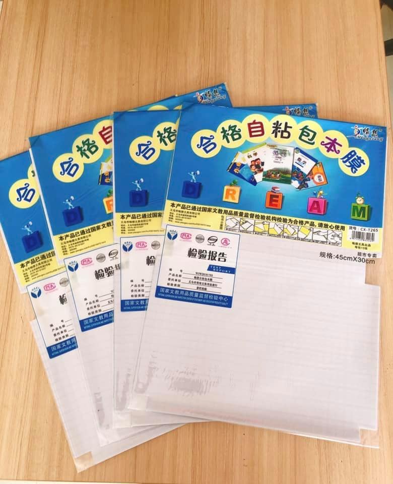Decal bọc sách vở cho bé (set 10 tờ)