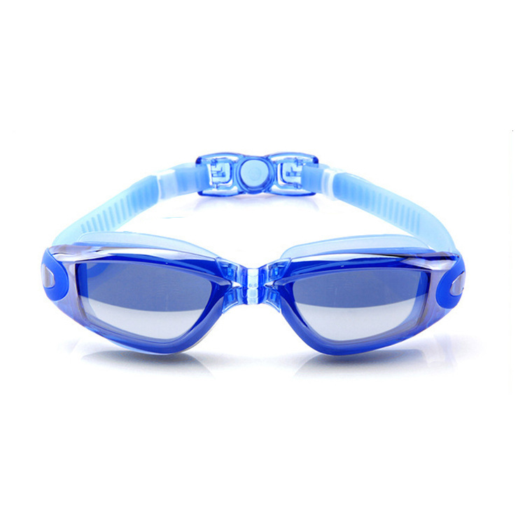 Kính bơi tráng gương chống tia UV POPO 2360 mắt kính bơi thời trang tráng gương, ngăn nước tuyệt đối