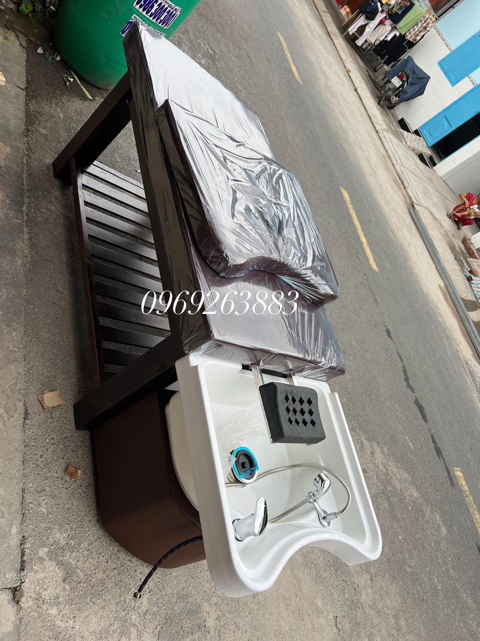 Giường gội đầu spa dưỡng sinh 2in1 [Hàng Xịn Đẹp]