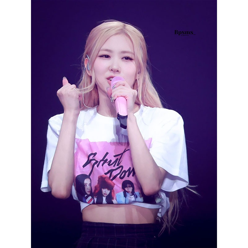 BLACKPINK born pink shut down T-shirt