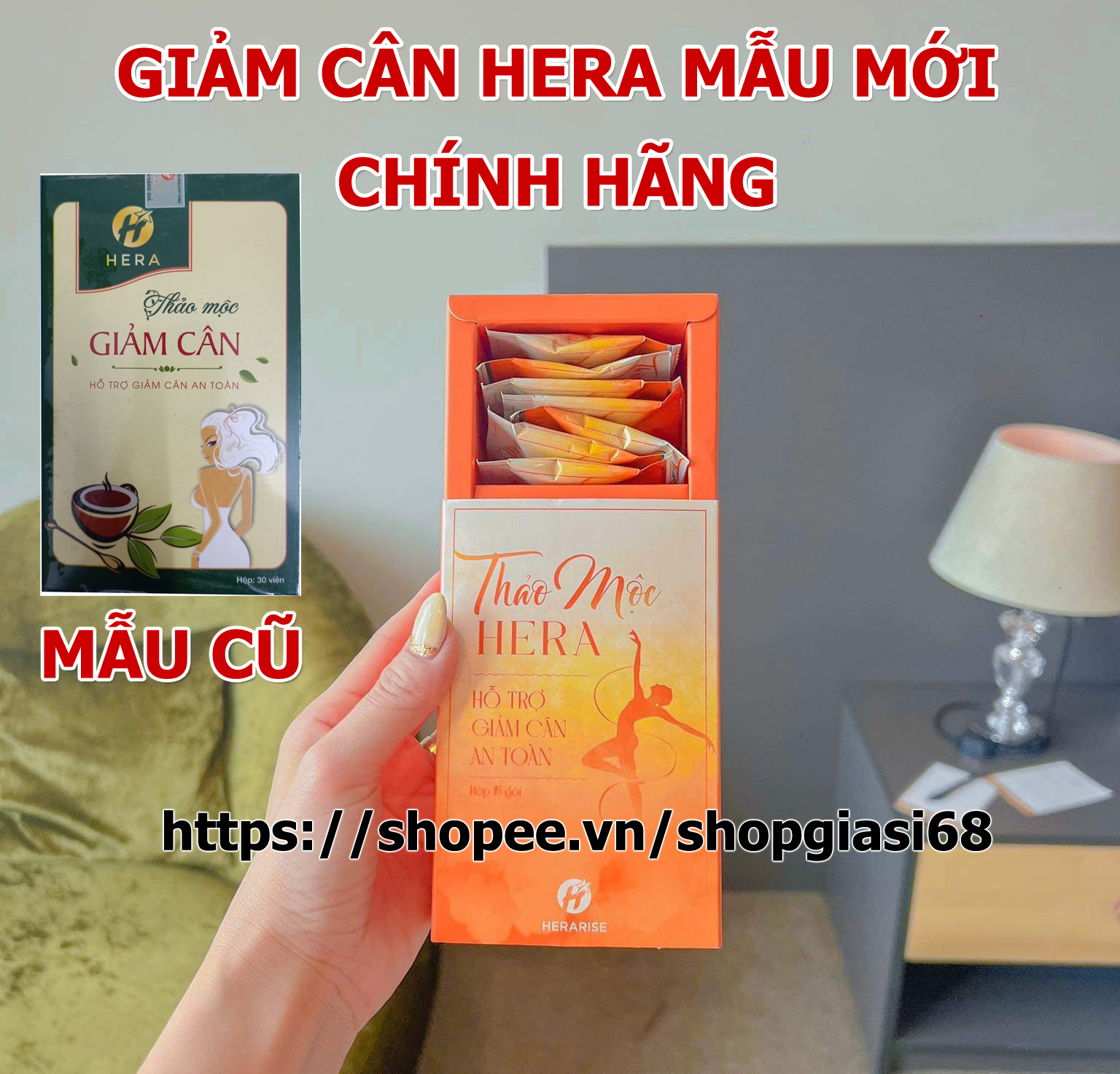 Thảo mộc giảm cân Hera Plus - Thảo mộc Hera hỗ trợ giảm cân an toàn