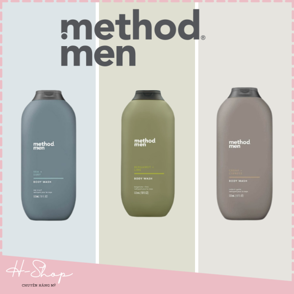 Sữa tắm Method Men Body Wash 532ml nhập khẩu