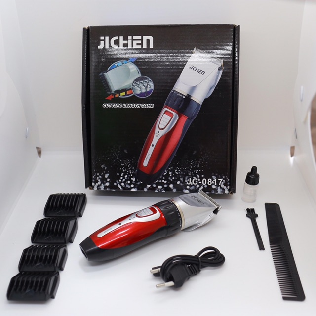 Tông đơ cắt tóc gia đình jichen 0817 tăng đơ cắt tóc trẻ em người lớn bảo hành 12 tháng