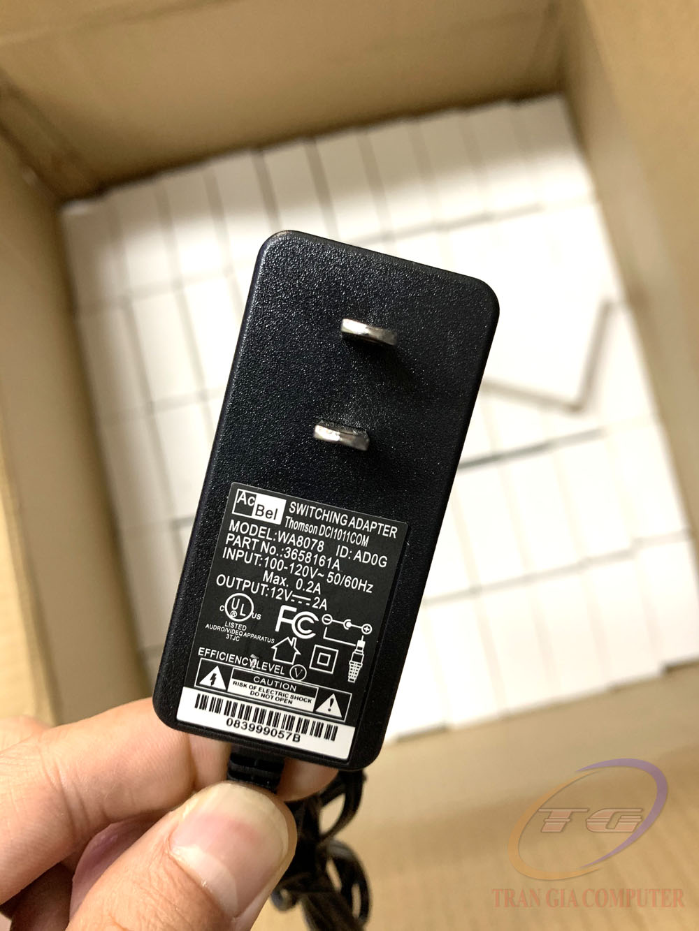 Nguồn 12V 2A AcBel (mới có hộp)