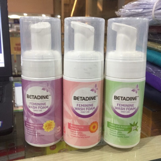 Bọt vệ sinh phụ nữ Betadine 100ml