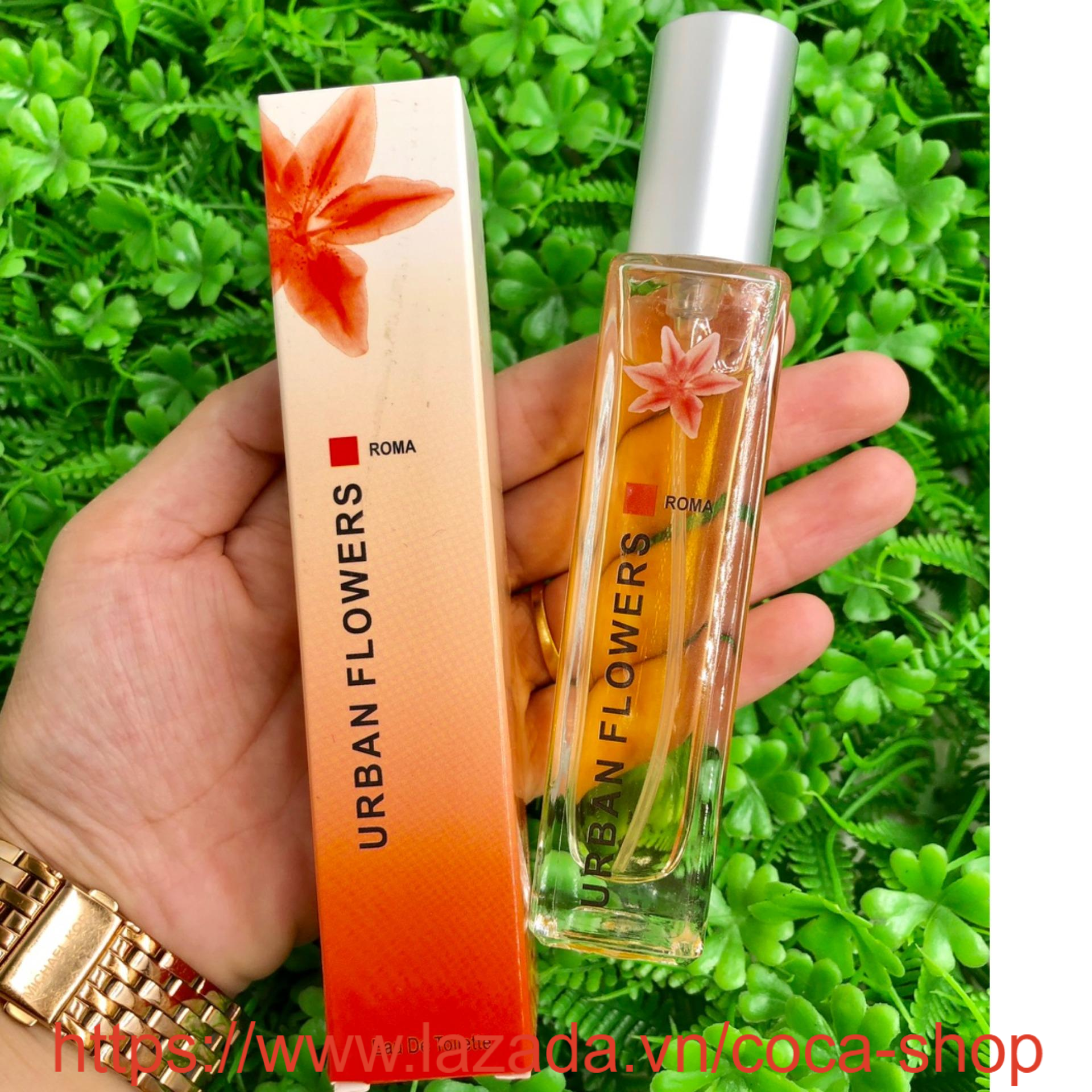 [30ml] Nước Hoa Nữ URBAN Flowers - ROMA ( Cam)