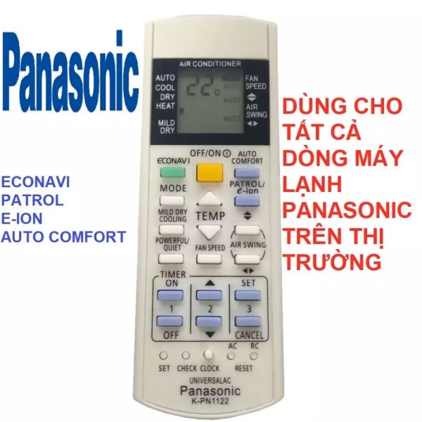Bảng giá Điều khiển điều hoà PANASONIC k-PN1122