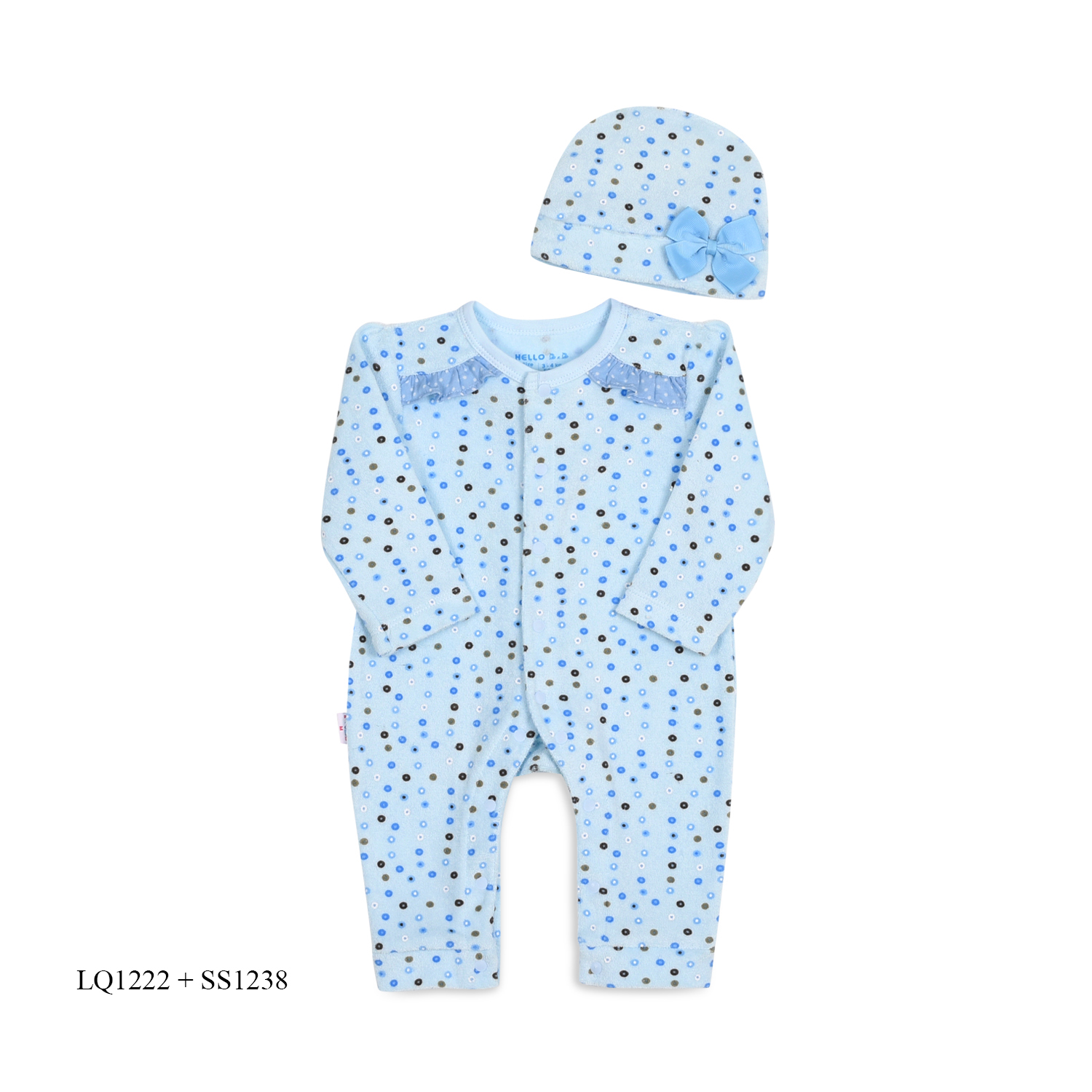LIỀN QUẦN DÀI BÔNG BÈO VAI 1222- HELLO BB