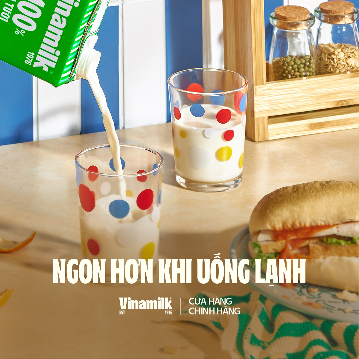 Thùng 48 hộp sữa tươi Vinamilk 100% socola 110ml