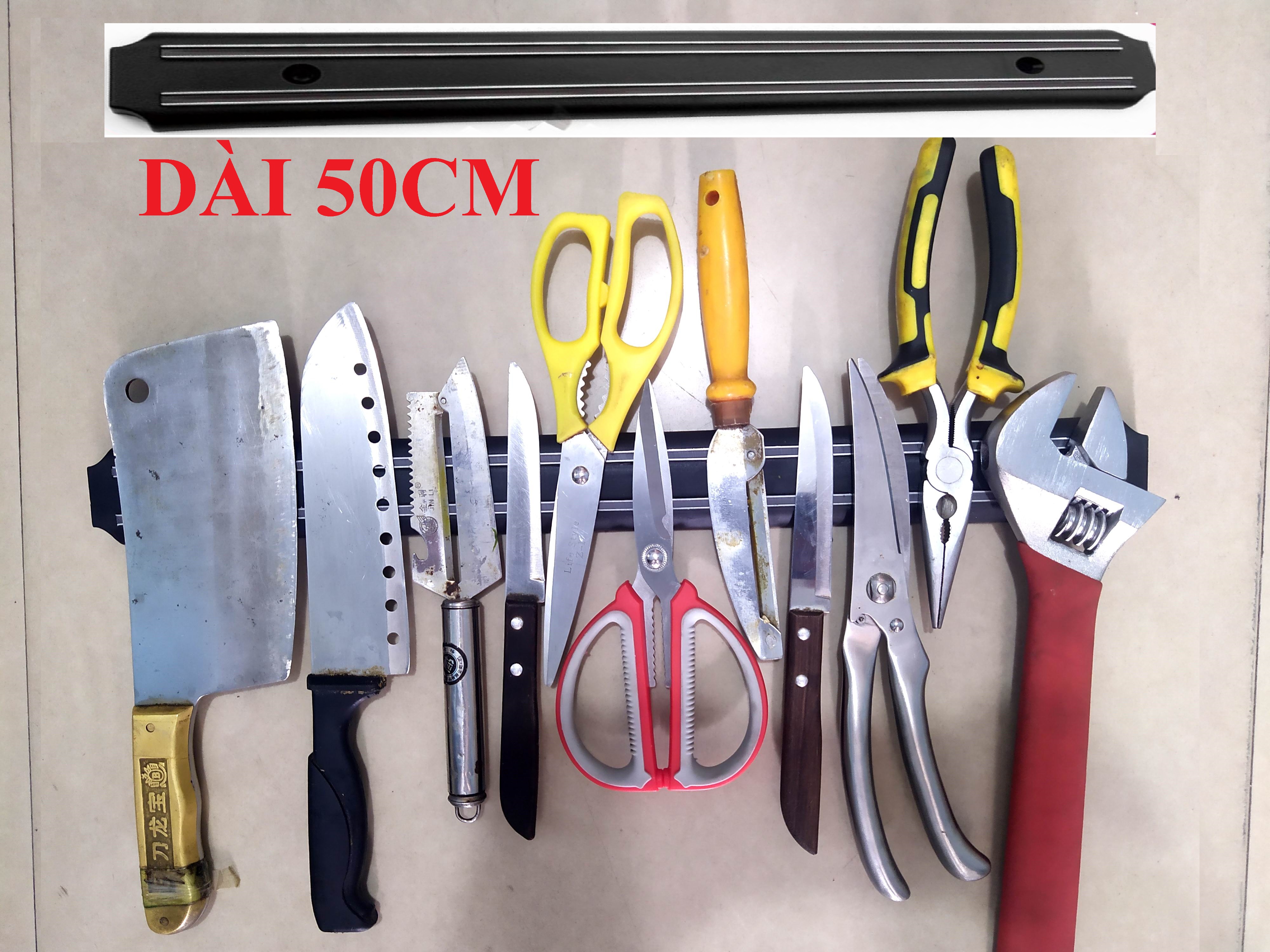 Nam châm treo vắt dao kéo 50Cm