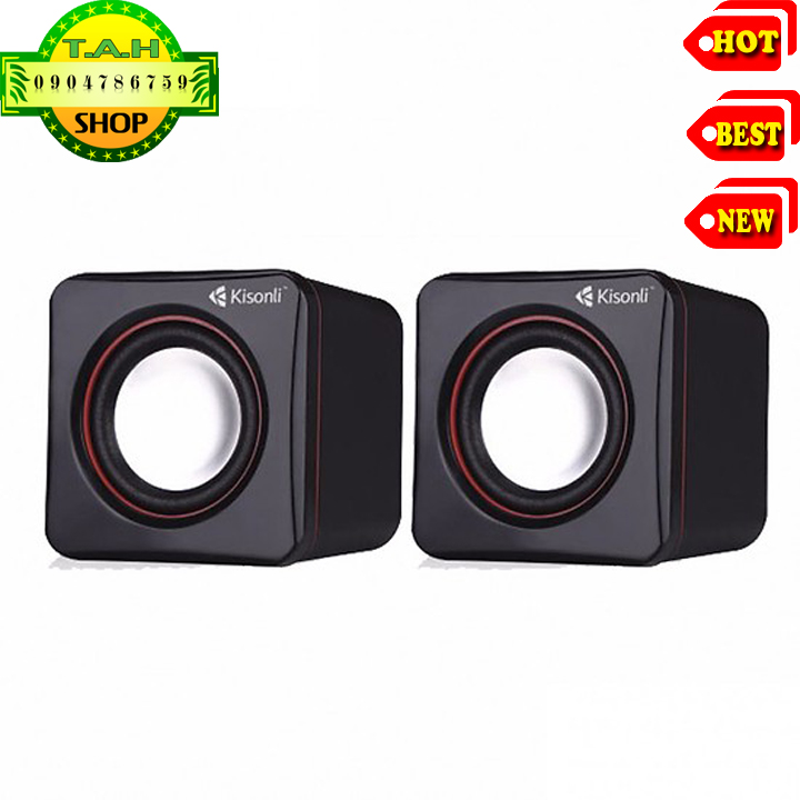 Loa vi tính mini 2.0 loa xí ngầu âm thanh nghe cực đã V400