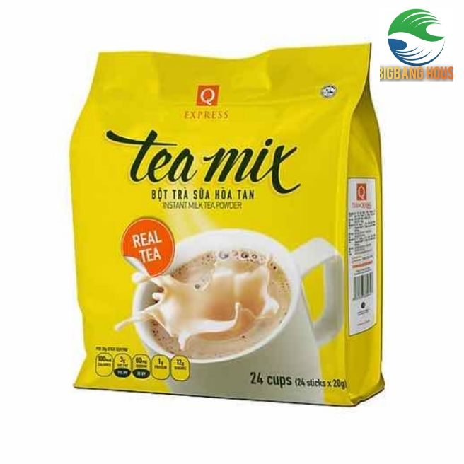 Trà sữa Trần Quang Tea mix, thơm béo, gói 24 tip