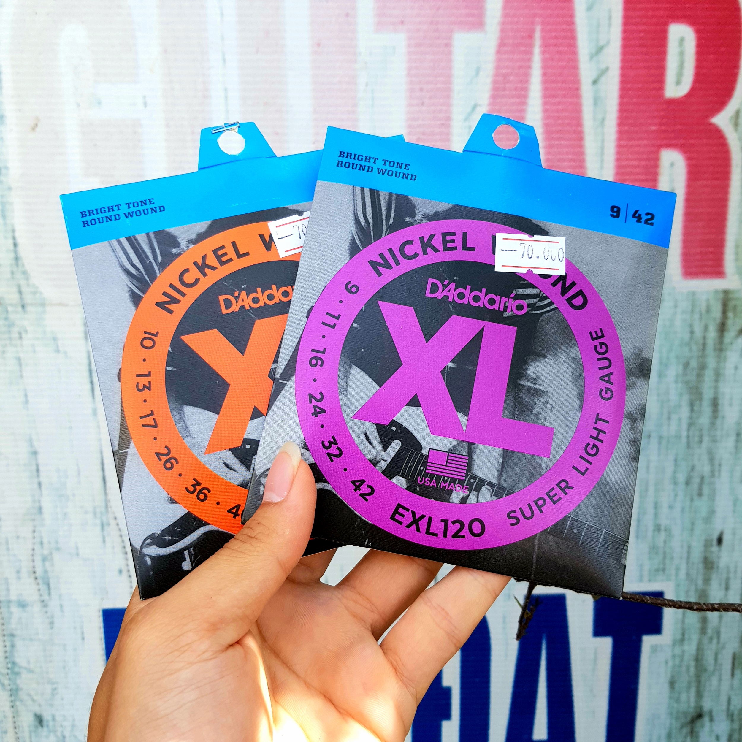 Dây đàn Guitar điện D'Addario EXL110 - EXL120