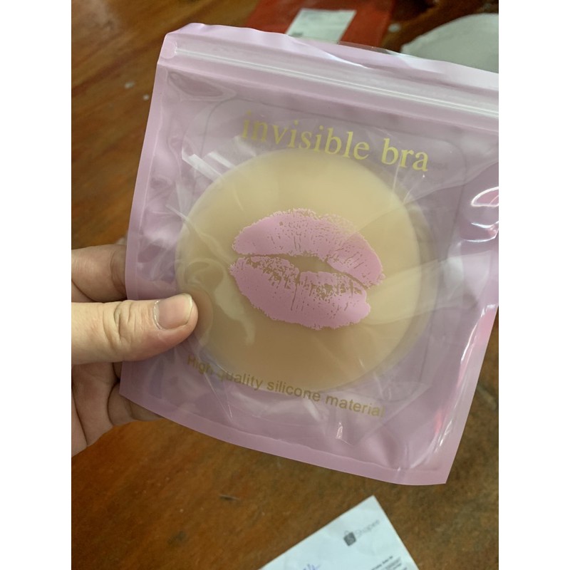 2 Miếng Dán ngực tàn hình (size 8,5 cm ) ( 1 đôi )
