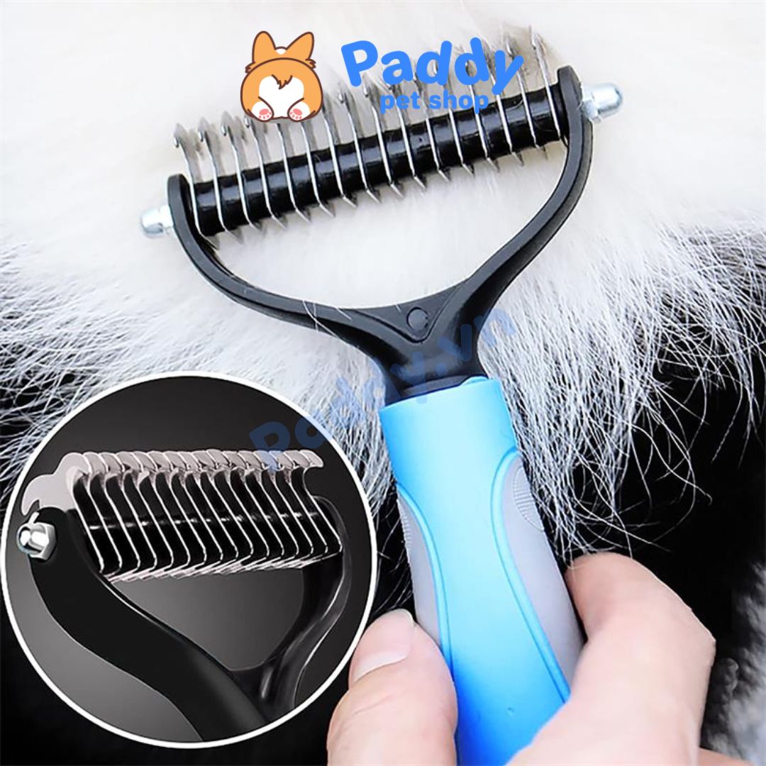 Lược Gỡ Rối Lông Chó Mèo 17cm