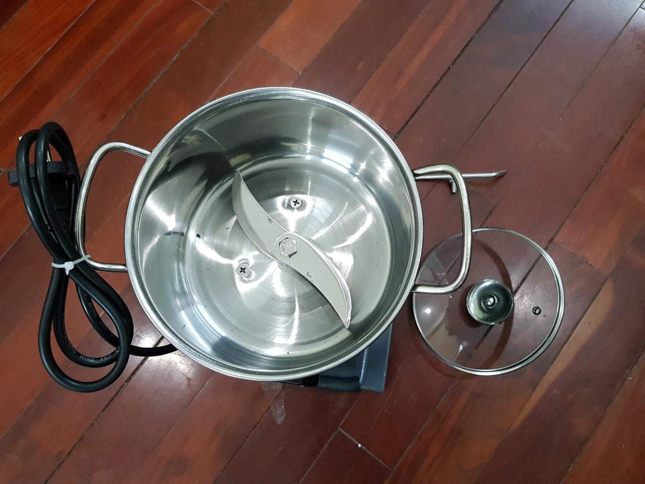 Máy xay thịt , giò chả tại nhà motor 750w đế đặc